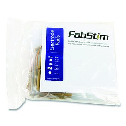 FabStim Self-Adhesive Electrodes, 2 x 5 Rectangle, 40/Pack (13129310)