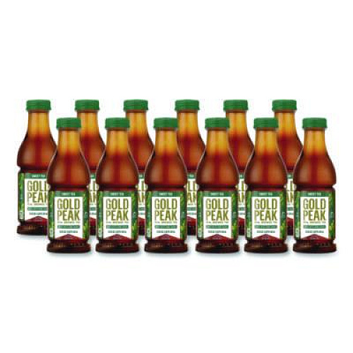 Gold Peak Sweet Tea, 18.5 oz Bottle, 12/Carton (2839093)