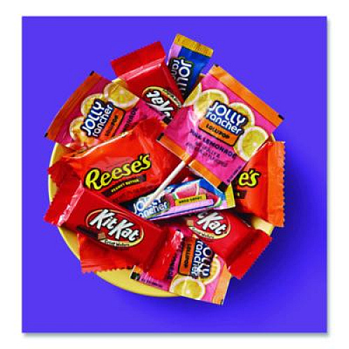 Hershey's Snack-Size Sweets and Chocolate Assortment Party Pack, 34.19 oz Bag (HEC93942)