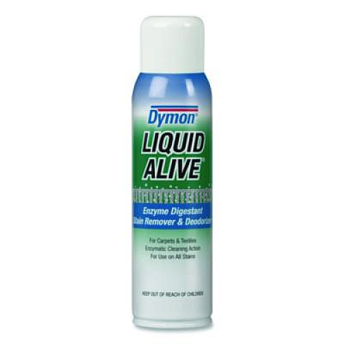 Dymon LIQUID ALIVE Carpet Cleaner/Deodorizer, 20 oz Aerosol Spray, 12/Carton (33420)