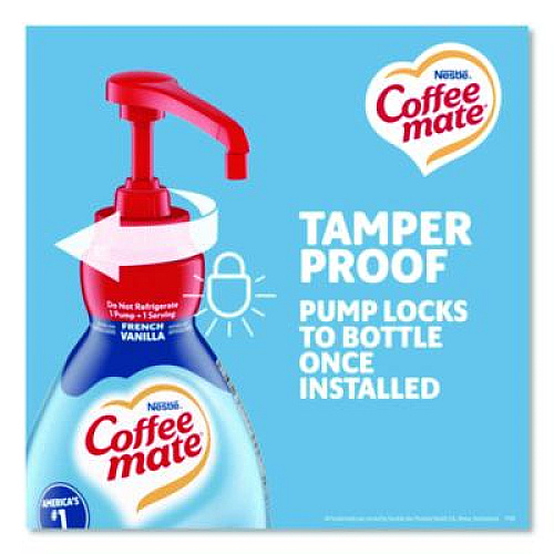Coffee mate Liquid Coffee Creamer, French Vanilla, 1.5 L Pump Bottle (31803)