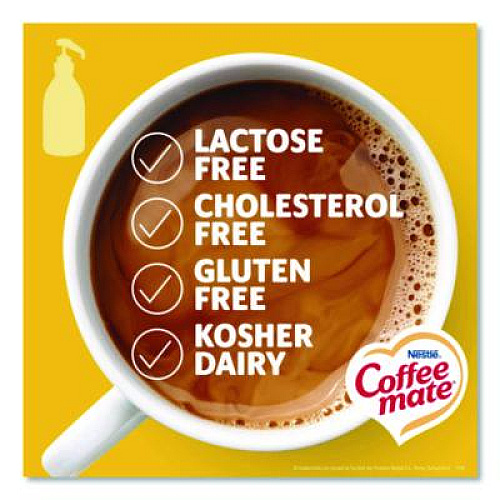 Coffee mate Liquid Coffee Creamer, Hazelnut, 1.5 L Pump Bottle (31831)