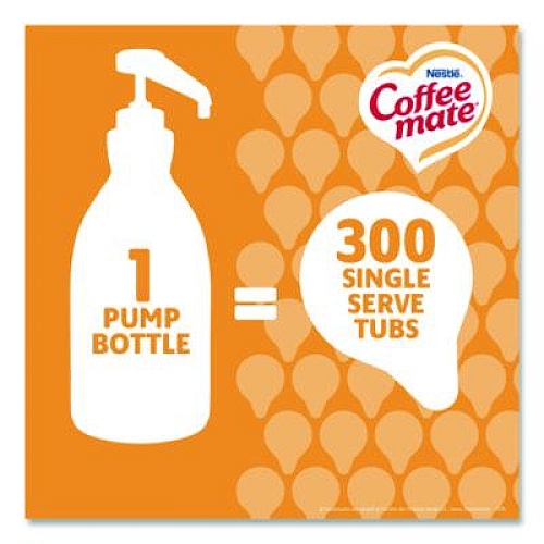 Coffee mate Liquid Creamer Pump Bottle, Caramel, 50.7 oz Pump Bottle (73358)