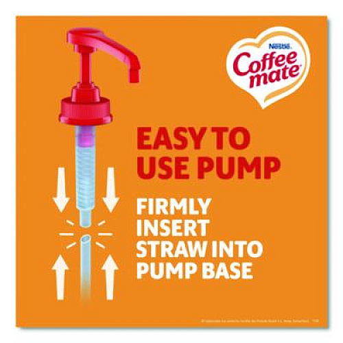 Coffee mate Liquid Creamer Pump Bottle, Caramel, 50.7 oz Pump Bottle (73358)
