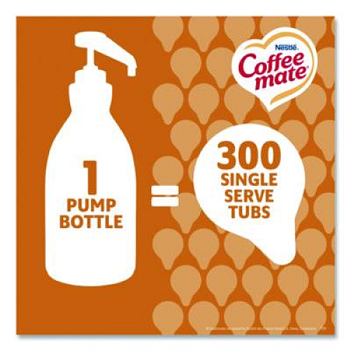 Coffee mate Liquid Creamer Pump Bottle, Salted Caramel Chocolate, 1.5 L Pump Bottle (79976)