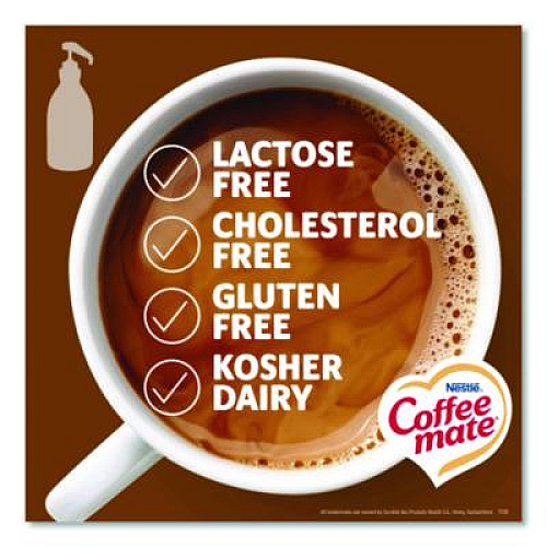Coffee mate Liquid Coffee Creamer, Snickers, 1.5 L Pump Bottle (97955)