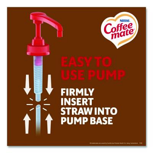 Coffee mate Liquid Coffee Creamer, Snickers, 1.5 L Pump Bottle (97955)