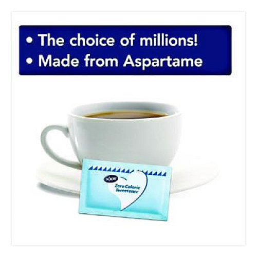 N'Joy Blue Aspartame Artificial Sweetener, 0.04 oz Packet, 400/Box (83219)