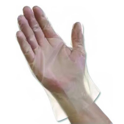AMBITEX EconoFit Plus Polyethylene Gloves, Powder-Free, X-Large, Clear, 200/Box, 10 Boxes/Carton (EFXL2000)