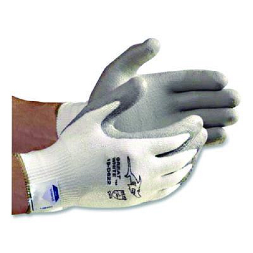PIP Great White 3GX Seamless Knit Dyneema Diamond Blended Gloves, EN388: 4542, X-Large, White/Gray, Pair (19D322XL)