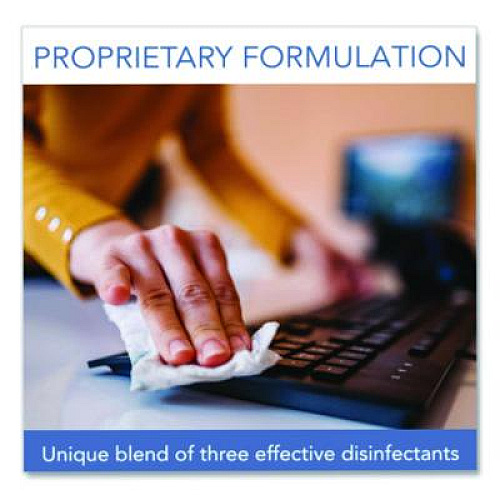 Sani Professional Sani-Cloth Prime Germicidal Disposable Wipes, Large, 1-Ply, 6 x 6.75, Unscented, White, 160/Canister, 12 Canisters/Carton (P25372)
