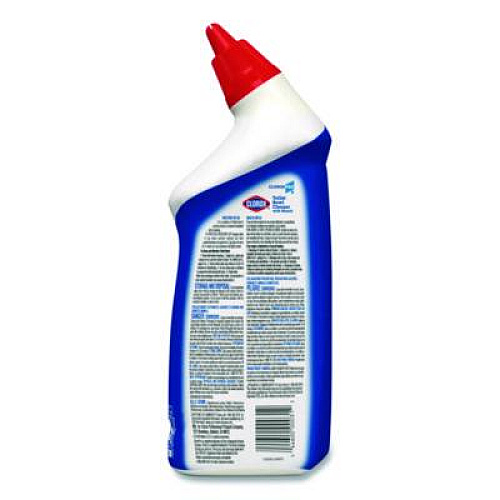 Clorox Pro Toilet Bowl Cleaner with Bleach, Fresh Scent, 24 oz Bottle, 12/Carton (00031CT)