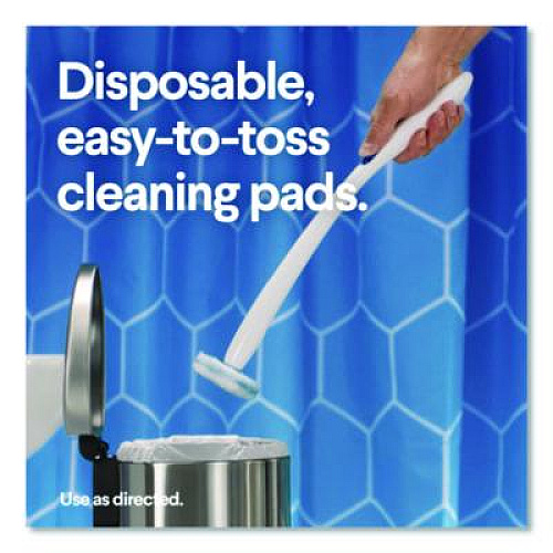 Clorox ToiletWand Disposable Toilet Cleaning System: Handle, Caddy and Refills, White, 6/Carton (03191CT)