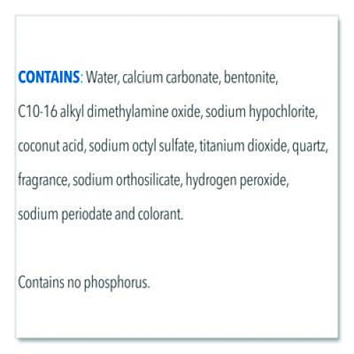 CloroxPro Bleach Cream Cleanser, 32 oz Bottle, 8/Carton (30613)