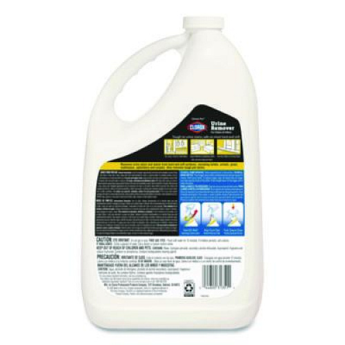 CloroxPro Urine Remover for Stains and Odors, 128 oz Refill Bottle, 4/Carton (31351CT)