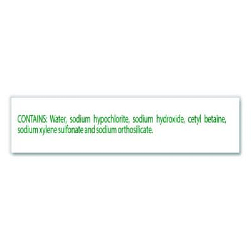 Clorox ProResults Concentrated Outdoor Bleach, 81 oz Bottle, 6/Carton (32438)
