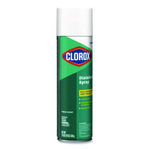 CloroxPro Disinfecting Spray, Fresh, 19 oz Aerosol Spray, 12/Carton (38504CT)
