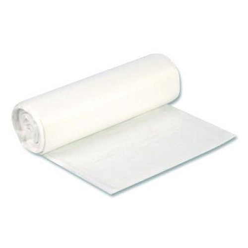 Heritage High-Density Waste Can Liners, 33 gal, 11 mic, 33 x 40, Natural, Roll, 25 Bags/Roll, 20 Rolls/Carton (Z6640MNR03)