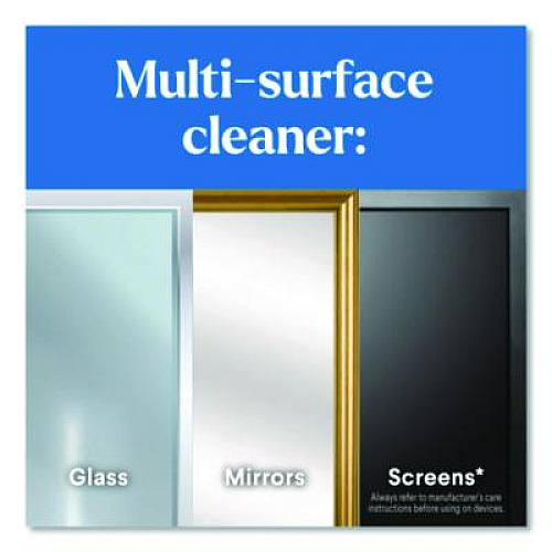 Clorox Pro EcoClean Glass Cleaner, Unscented, 32 oz Spray Bottle, 9/Carton (60277CT)