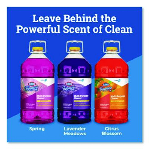 CloroxPro Fraganzia Multi-Purpose Cleaner, Citrus Blossom Scent, 175 oz Bottle, 3/Carton (60615CT)