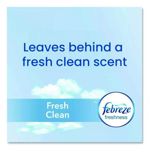 Glad OdorShield Quick-Tie Small Trash Bags, Tie-Flap, 4 gal, Febreze Fresh Clean Scent, 8 x 18, White, 26 Bags/Box, 6 Boxes/Carton (78812)