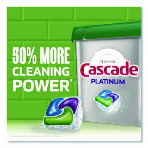 Cascade ActionPacs, Fresh Scent, 31.8 oz, 59 Pacs/Tub, 3 Tubs/Carton (15534CT)