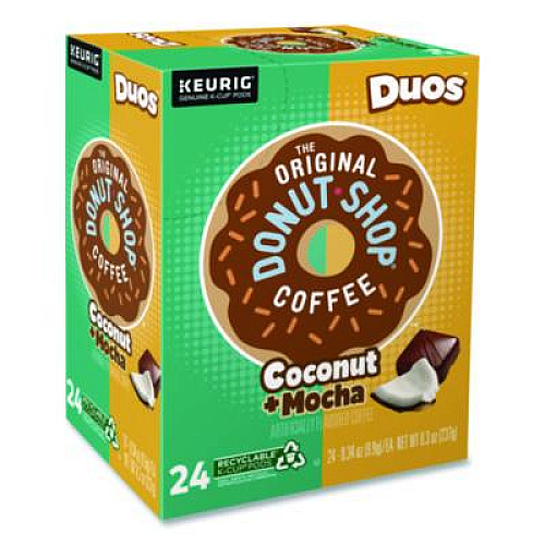 The Original Donut Shop Coconut Mocha K-Cups, 24/Box (6248)