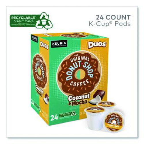 The Original Donut Shop Coconut Mocha K-Cups, 24/Box (6248)