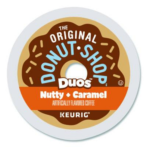 The Original Donut Shop Nutty Plus Caramel K-Cup, 0.34 oz, 24/Box (7476)