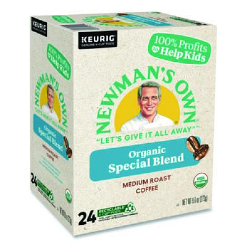 Newman's Own Organics Special Blend Coffee K-Cups, 24/Box (4050)