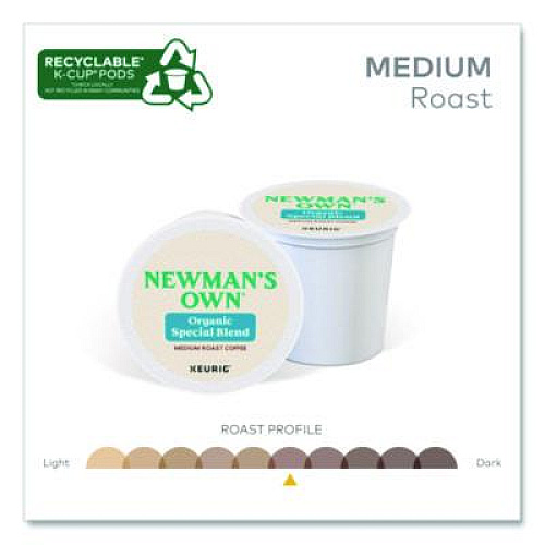 Newman's Own Organics Special Blend Coffee K-Cups, 24/Box (4050)