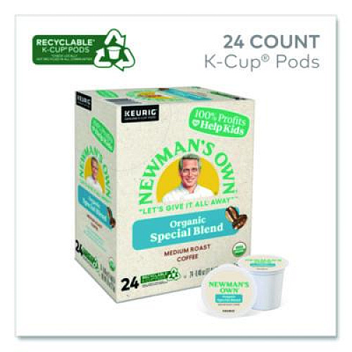 Newman's Own Organics Special Blend Coffee K-Cups, 24/Box (4050)
