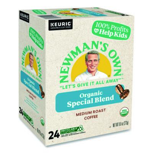 Newman's Own Organics Special Blend Coffee K-Cups, 96/Carton (4050CT)