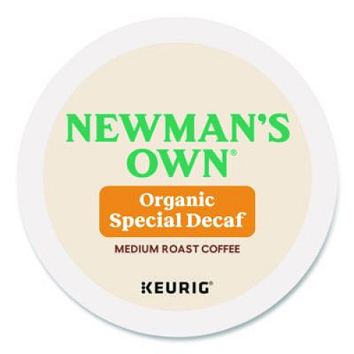 Newman's Own Organics Special Decaf K-Cups, 24/Box (4051)