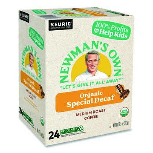 Newman's Own Organics Special Decaf K-Cups, 24/Box (4051)