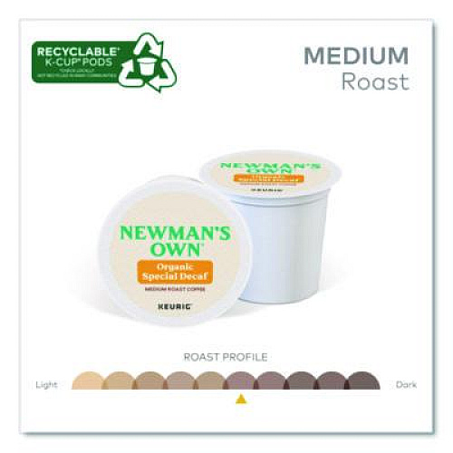 Newman's Own Organics Special Decaf K-Cups, 24/Box (4051)