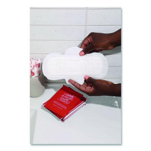 Aunt Flow Organic Cotton Cartridge Pads, Regular Absorbency, 500/Carton (AFPADSCTRGVE)