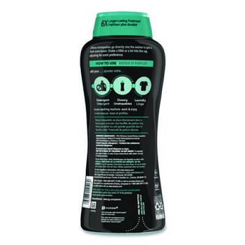 Downy Unstoppables In-Wash Scent Booster Beads, Fresh Scent, 30.1 oz Canister (14518)