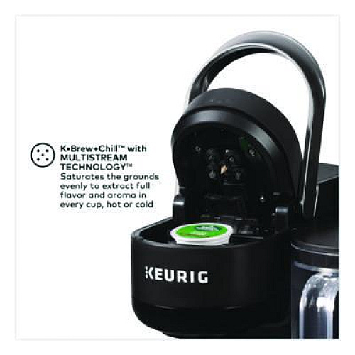 Keurig K-Brew + Chill Single Serve Coffee Maker, Black (5000380296)