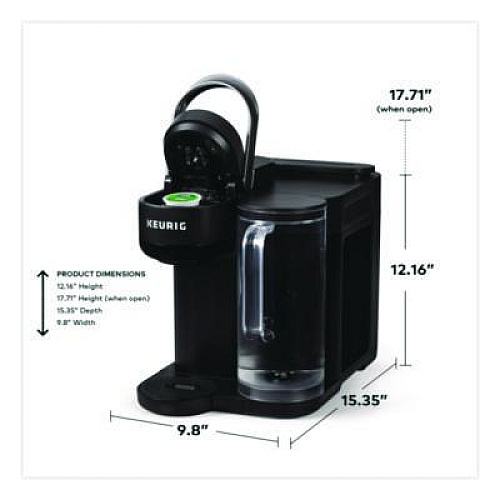Keurig K-Brew + Chill Single Serve Coffee Maker, Black (5000380296)
