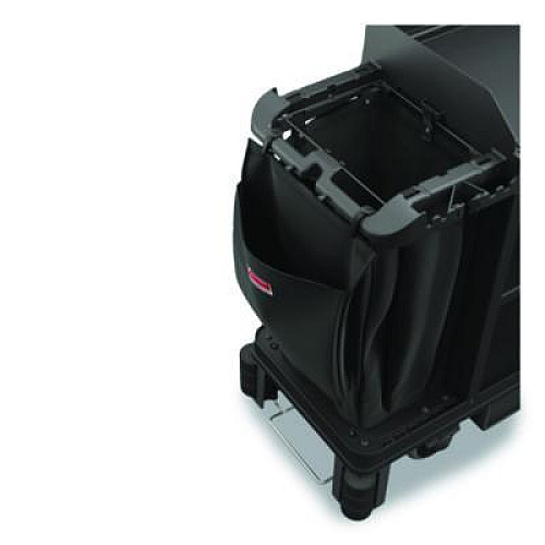 Amenity Bag for Suncast Commercial Full-Size and Compact-Size Housekeeping Carts, 2 gal, 19.5" x 1.51" x 21.36", Black (HKCBAG01D)