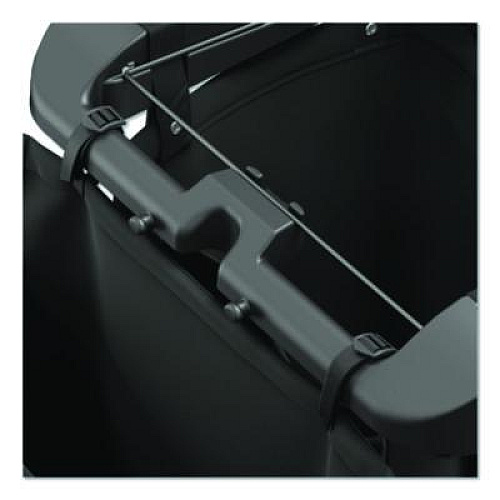 Amenity Bag for Suncast Commercial Full-Size and Compact-Size Housekeeping Carts, 2 gal, 19.5" x 1.51" x 21.36", Black (HKCBAG01D)