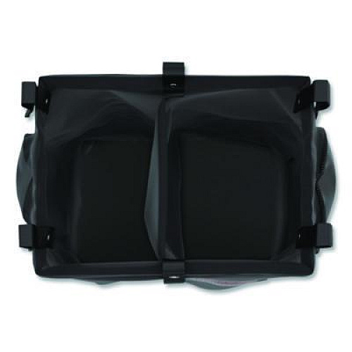 Divided Bag for Suncast Commercial Full-Size and Compact-Size Housekeeping Carts, 25.4 gal, 15.6" x 12.52" x 29.95", Black (HKCBAG02D)