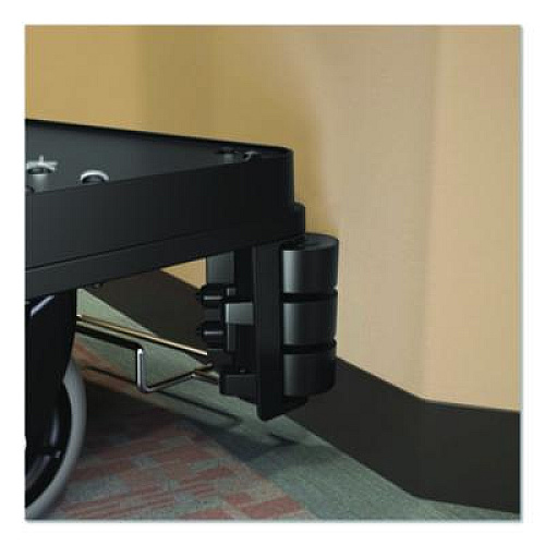 Suncast Commercial Bumper Kit For Full Size Housekeeping Carts for HKC1000/HKC2000, Plastic, Black, 4 Bumpers (HKC3BMPR4)