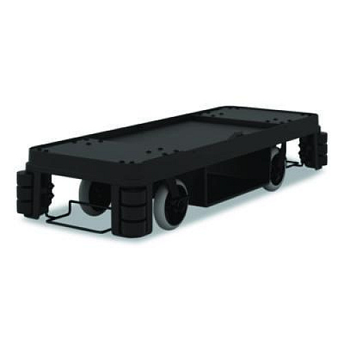 Suncast Commercial Bumper Kit For Full Size Housekeeping Carts for HKC1000/HKC2000, Plastic, Black, 4 Bumpers (HKC3BMPR4)