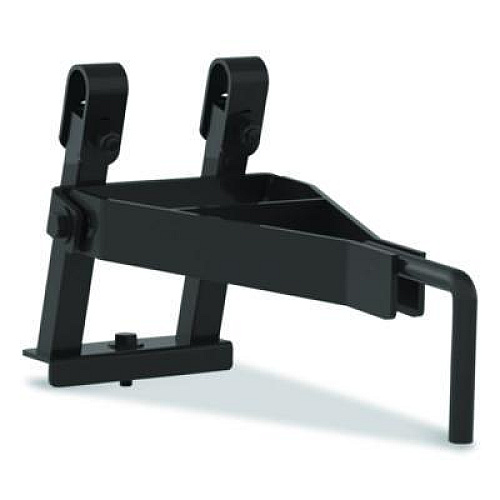 Tilt Tow Rack for Suncast Commercial 2 cu yd Tilt Trucks, Steel, Black (TOWRACK200)