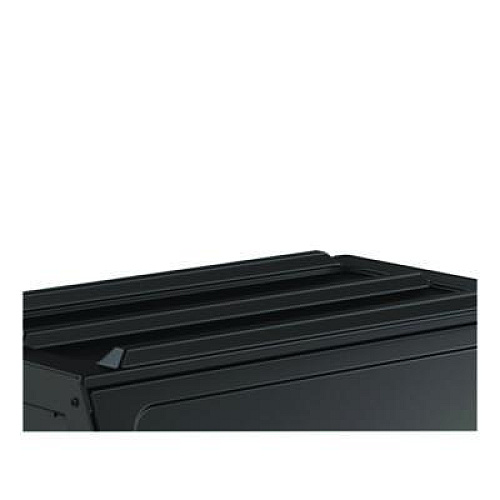 Lockable Hood Accessory for Suncast Commercial Full-Size Housekeeping Carts HKC1000/HKC2000, Plastic, Black (HKCHOOD)
