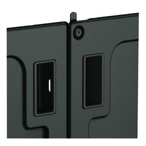 Lockable Door Accessory for Suncast Commercial Full-Size Housekeeping Carts HKC1000/HKC2000, Plastic, Black (HKCBMDOOR)