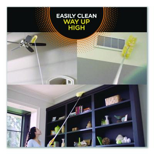 Swiffer Heavy Duty Dusters with Super Extender Handle, 6 ft Handle, 1 Handle/4 Dusters (77326EA)