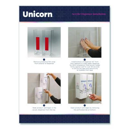 Unicorn Cotton Maxi Pads with Wings, Regular Absorbency, 40 Pads/Cartridge, 6 Cartridges/Pack (TOP08197)